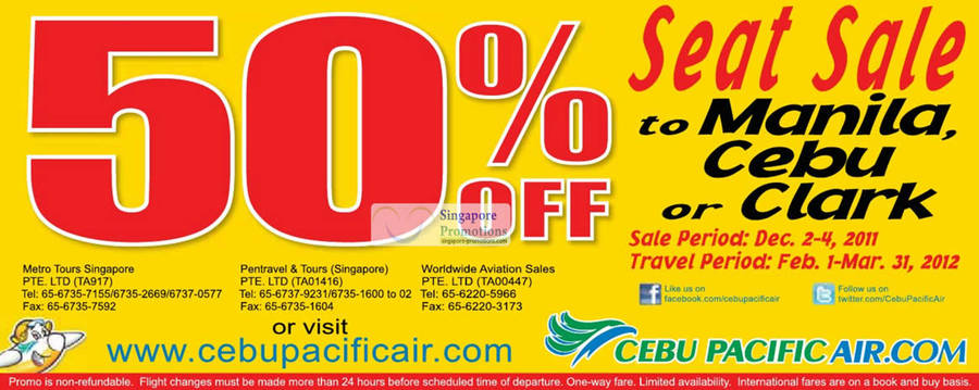 Cebu Pacific Air 2 Dec 2011