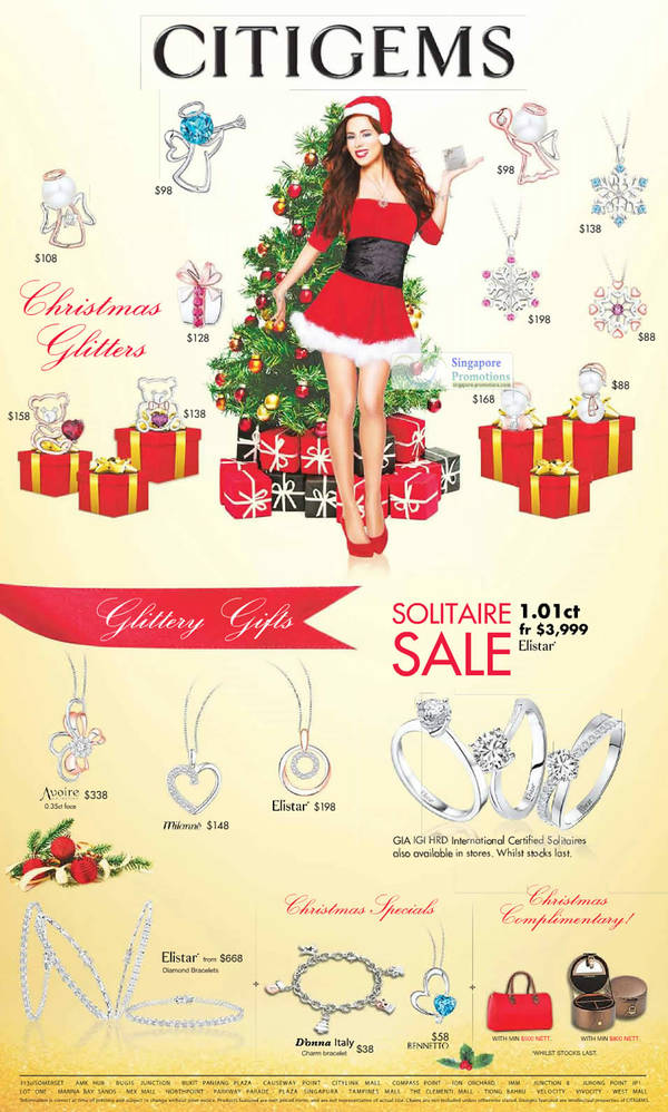 Featured image for (EXPIRED) Citigems Solitaire Jewellery Sale 16 Dec 2011