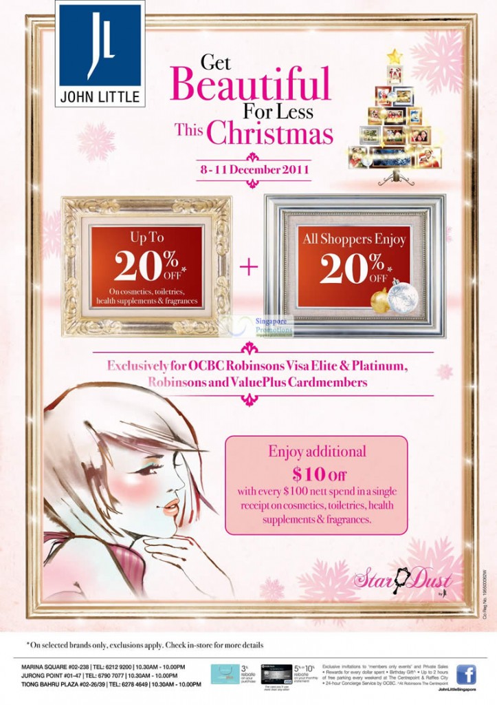 Get Beautiful For Less This Christmas Up To 20 Percent Off