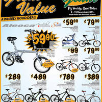 Featured image for (EXPIRED) Giant Hypermarket Aleoca Bicycles Offer 2 – 15 Dec 2011