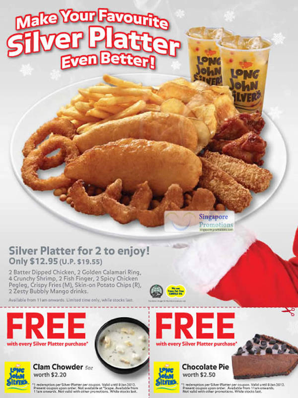 Featured image for (EXPIRED) Long John Silver New Silver Platter Combo Meal 7 Dec 2011