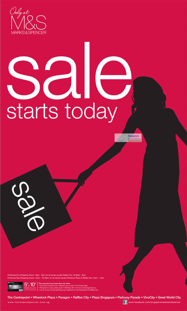 Featured image for (EXPIRED) Marks & Spencer End of Season Sale 23 Dec 2011