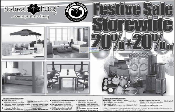Featured image for (EXPIRED) Natural Living & Barang Barang Storewide Sale Up To 40% Off 24 Dec 2011