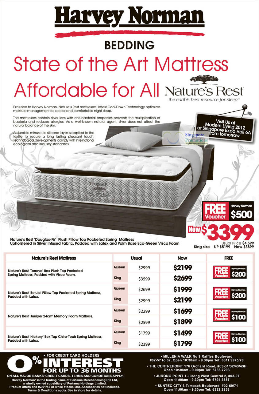 Natures Rest Mattresses