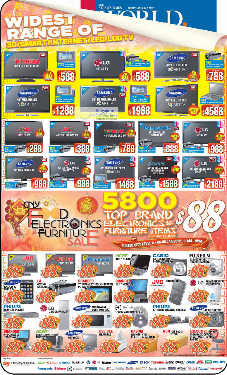 6 Jan TV, 88 Dollar Deals