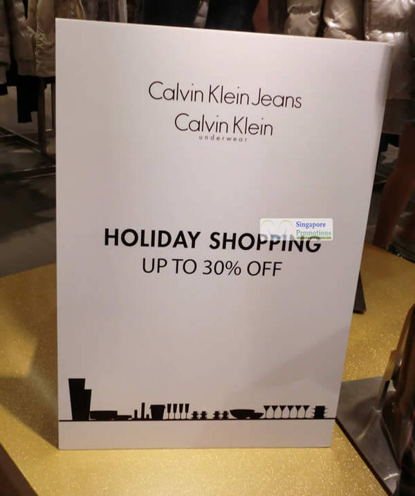 Featured image for (EXPIRED) Calvin Klein Jeans & Underwear Holiday Shopping Promotion @ ION Orchard 30 Dec 2011