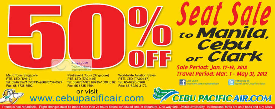 Cebu Pacific Air 17 Jan 2012