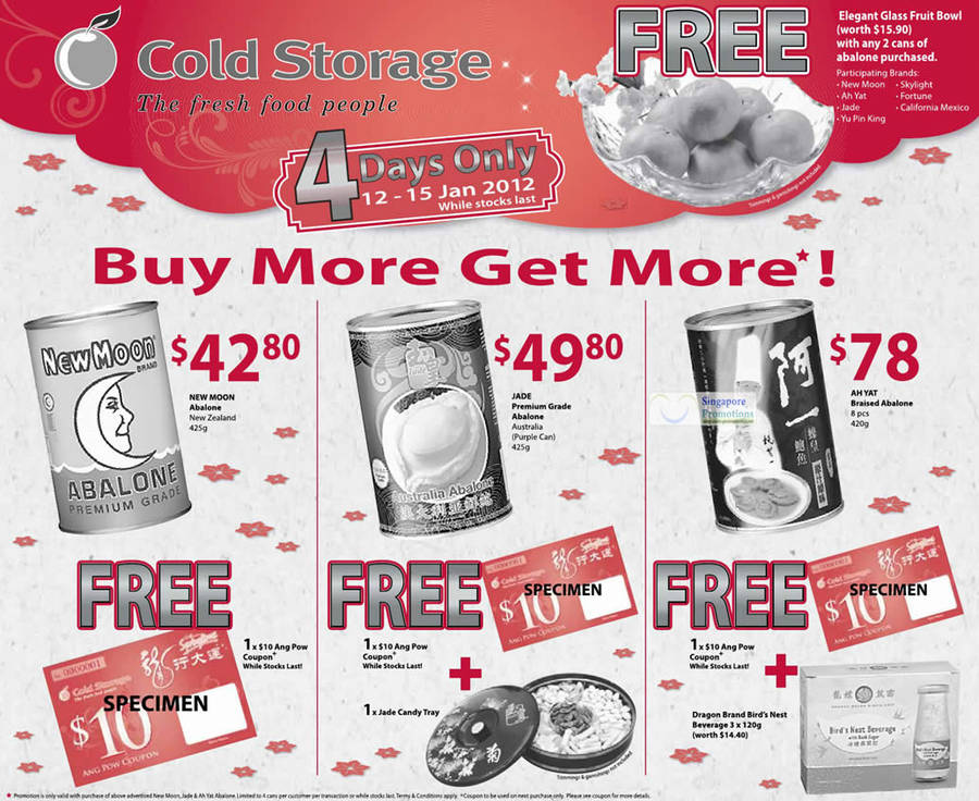 Cold Storage 12 Jan 2012