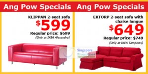 Featured image for (EXPIRED) IKEA Ektorp & Klippan Sofa Set Promotion 2 – 6 Jan 2012