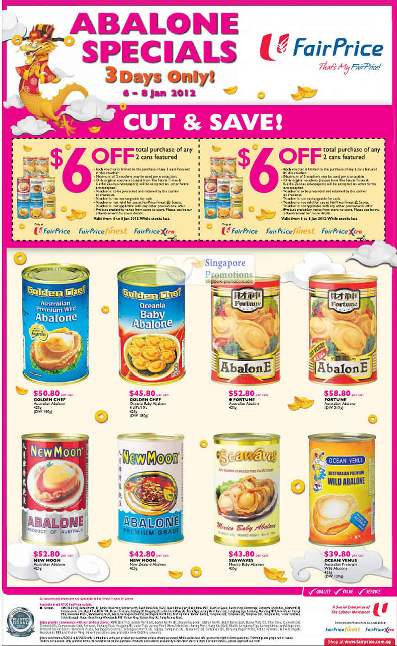 NTUC Fairprice 6 Jan 2012