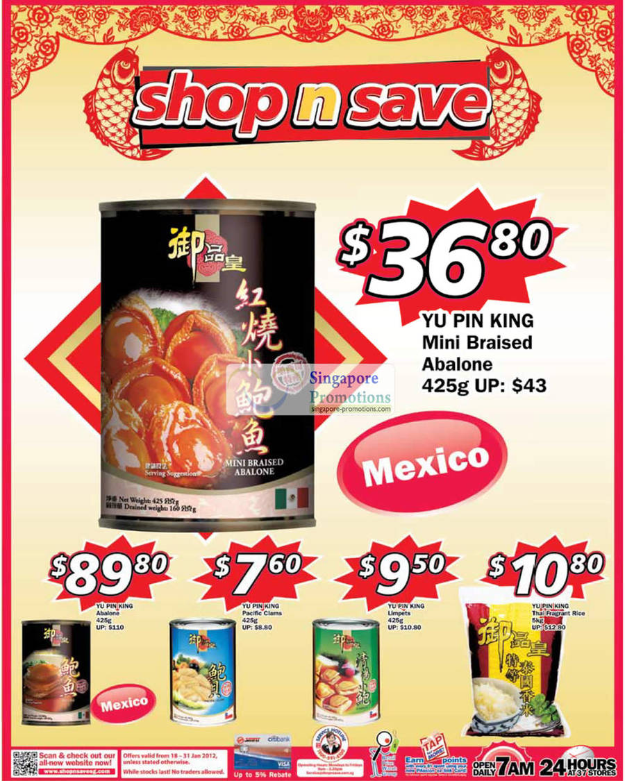 Shop N Save 18 Jan 2012