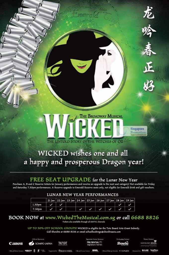 WICKED 21 Jan 2012