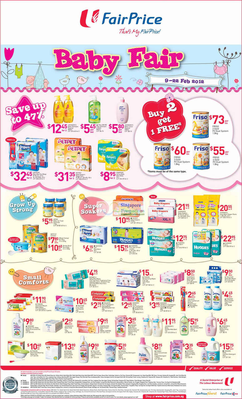 Baby Fair, Diapers, Milk Powder