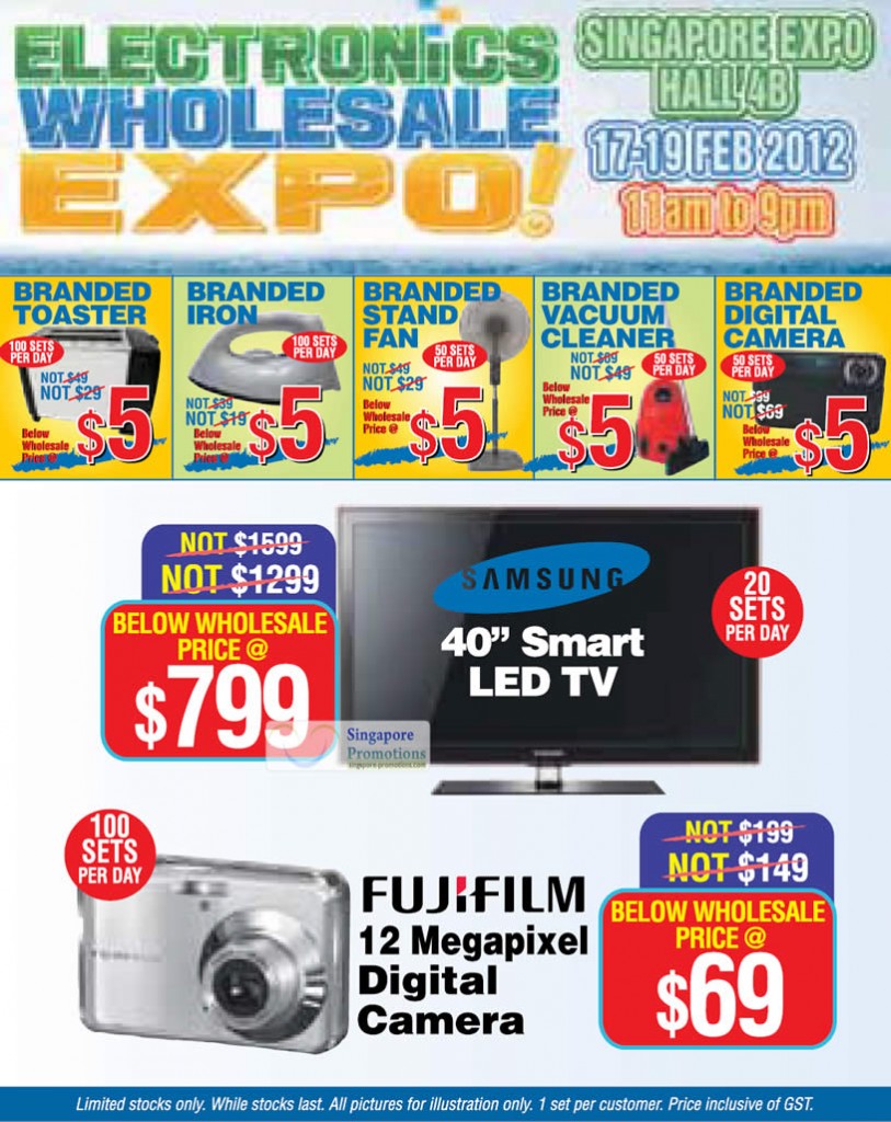 Five Dollar Deals, Samsung LED TV, Fujifilm Digital Camera