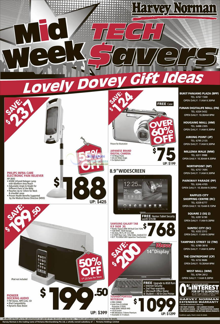 Harvey Norman 9 Feb 2012