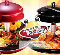 Featured image for (EXPIRED) Korean UFO Roaster Buffet 31% Off BBQ, Hotpot & More @ East Coast Park 2 Feb 2012