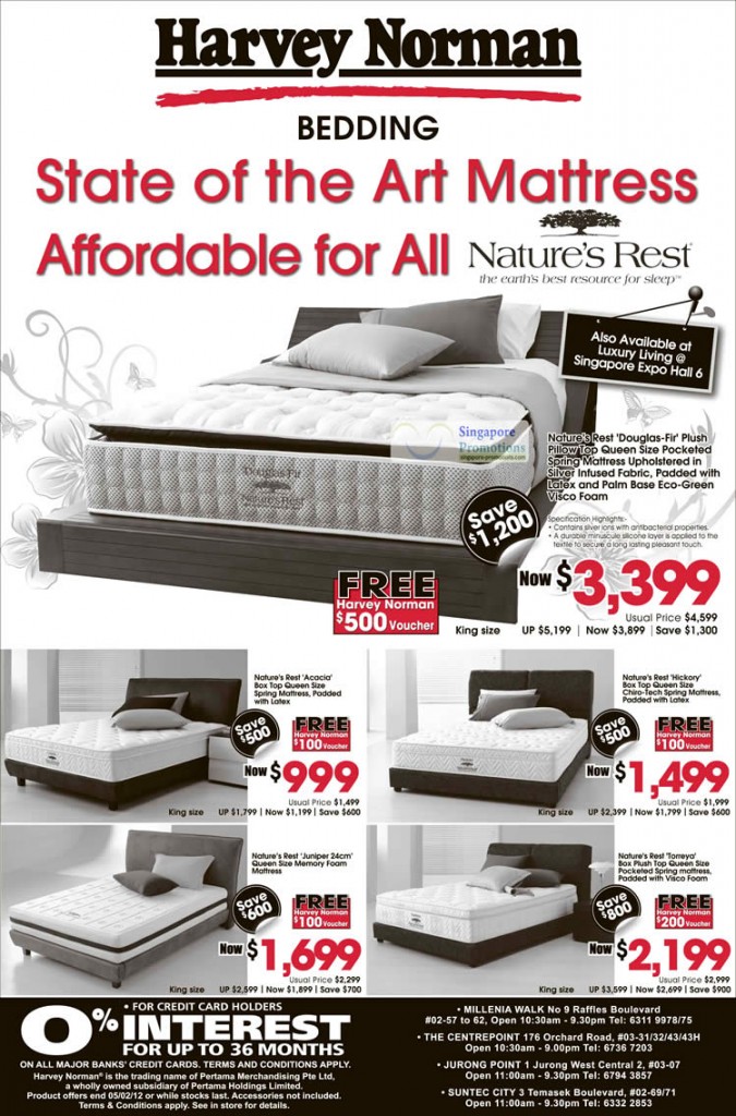 Natures Rest Mattresses