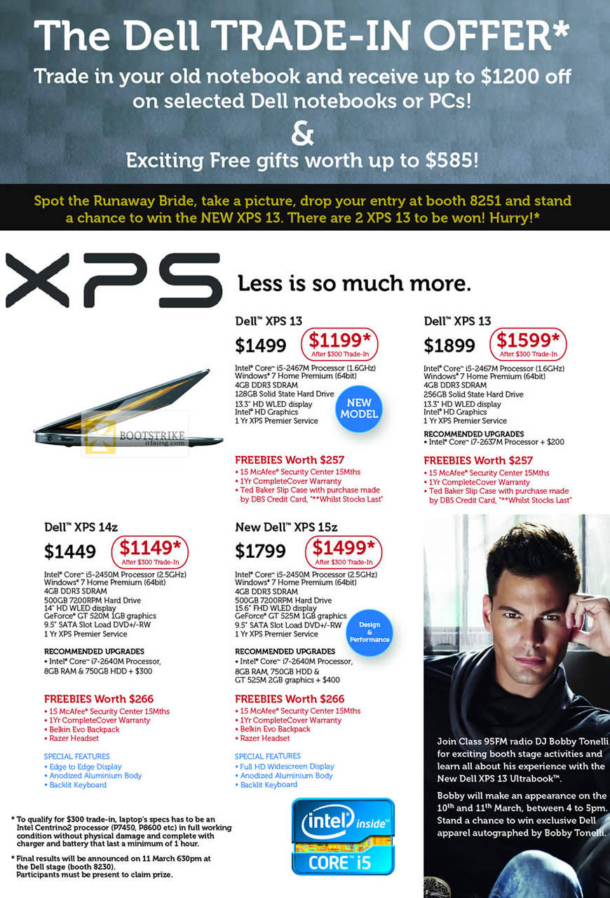 Dell Notebooks XPS 13, XPS 14z, XPS 15z