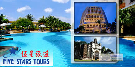 Featured image for Five Stars Tours 57% Off Malacca 2D1N Executive Suite Stay, VIP Coach & More 27 Jun 2012