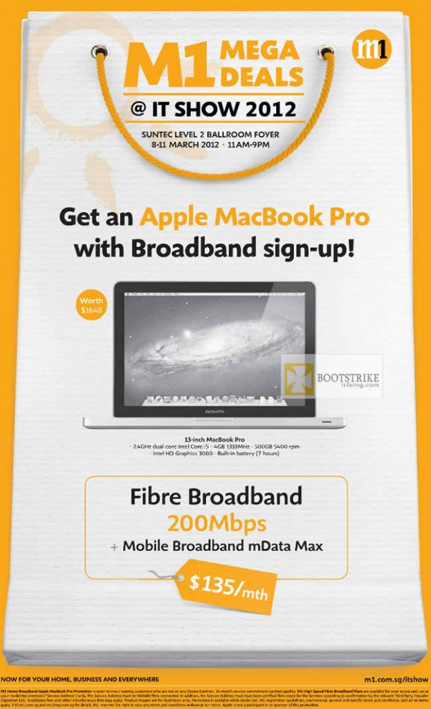 M1 Broadband Fibre 200mbps Apple Macbook Pro