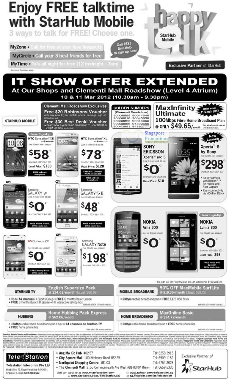 TeleStation HTC Sensation XE, XL, Samsung Galaxy W, S II, Note, LG Optimus 2X, Nokia Asha 300, Lumia 800, SE Xperia Arc S, Xperia S