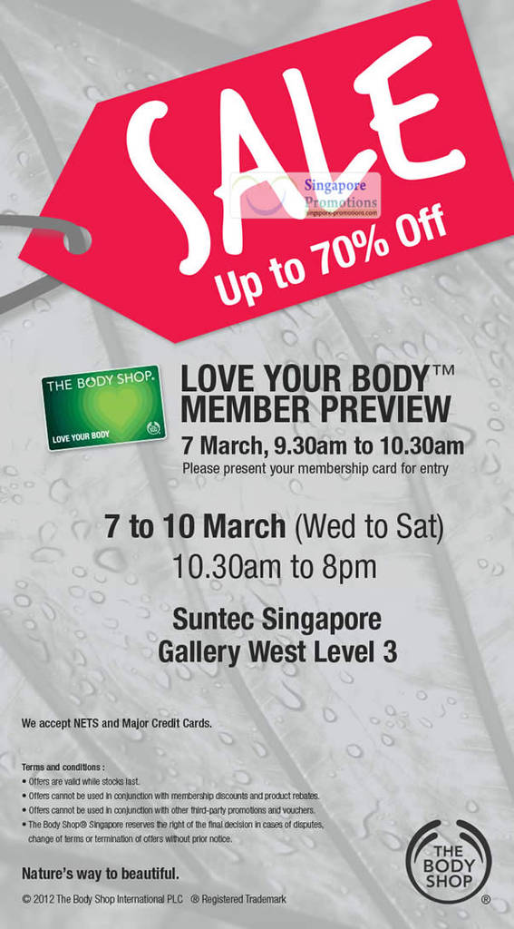 The Body Shop 5 Mar 2012