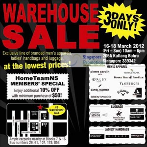 Featured image for (EXPIRED) YG Branded Warehouse Sale Men’s Apparel, Luggage & Ladies Handbags 16 – 18 Mar 2012