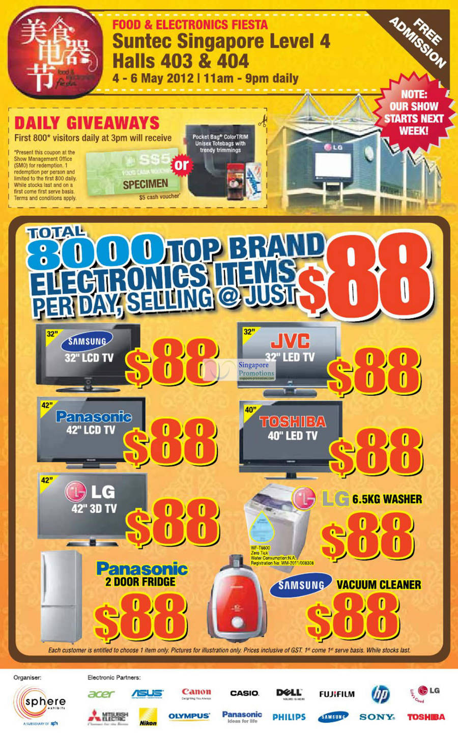 27 Apr Samsung 32 LCD TV, JVC LED TV, Toshiba LED TV, Panasonic, LG, Vacuum Cleaner, Fridge