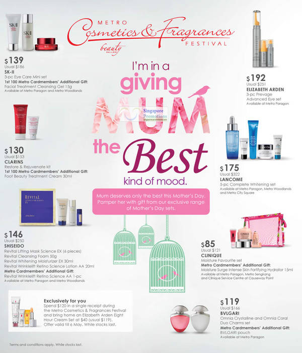 Featured image for (EXPIRED) Metro Cosmetics & Fragrances Festival 13 Apr – 6 May 2012