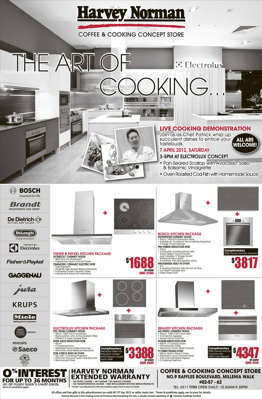 7 Apr Kitchen Packages, Bosch, Fisher and Paykel, Brandt, Electrolux