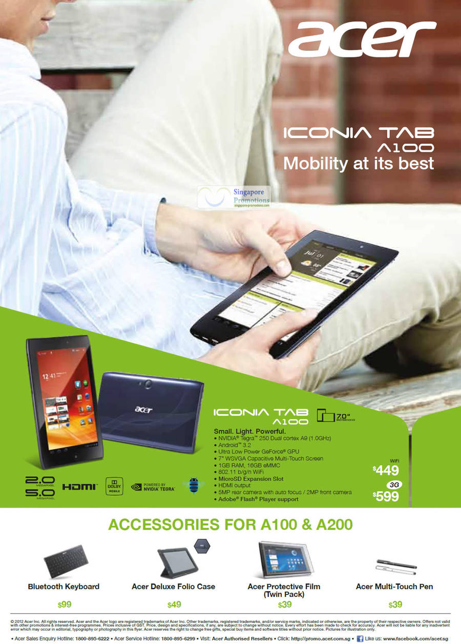 8 May Acer Iconia TAB A100