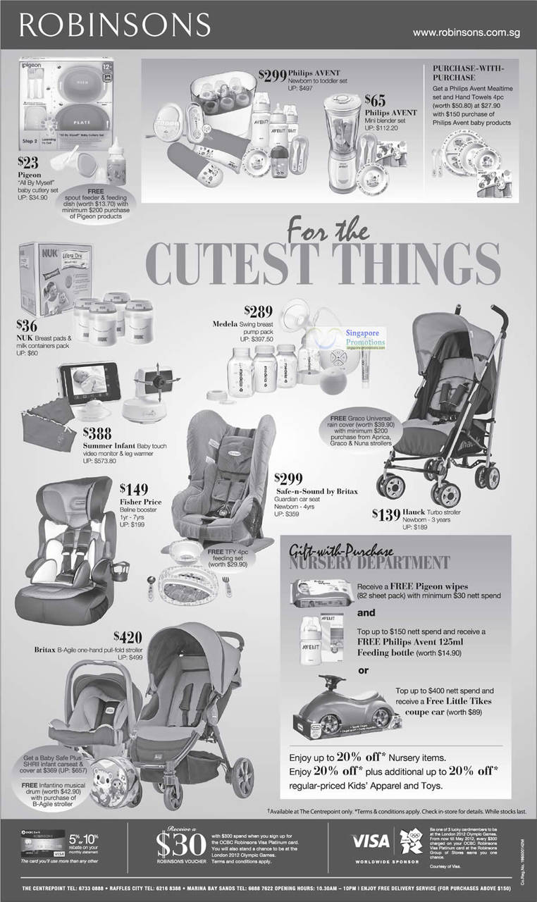 Baby Deals, Strollers, Boosters, Breast Pump Pack