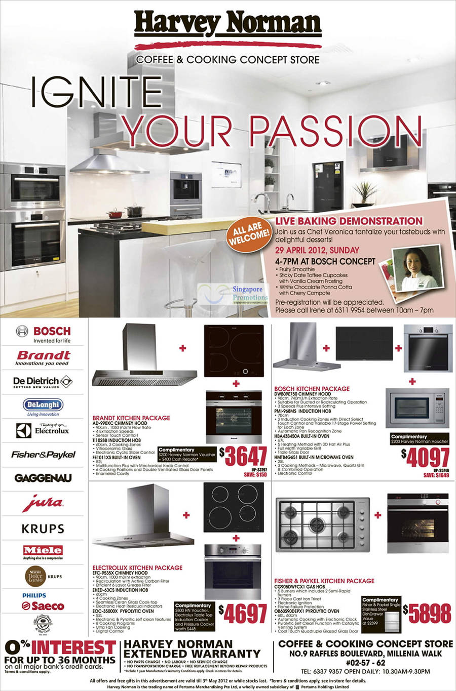 Kitchen Packages, Bosch, Fisher & Paykel, Electrolux, Brandt