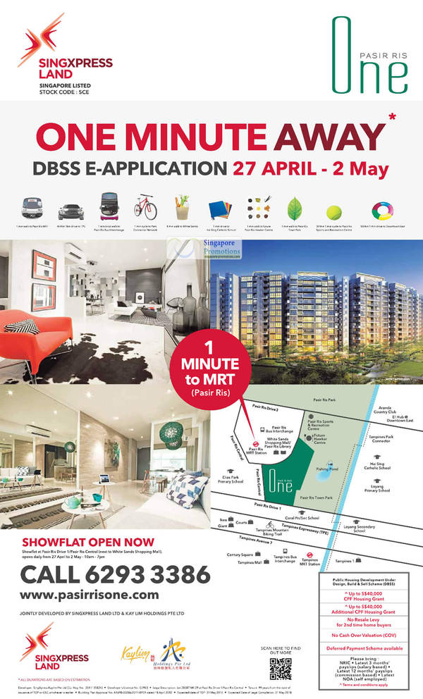 Featured image for (EXPIRED) Paris Ris One DBSS E-Application Now Open 27 Apr – 2 May 2012