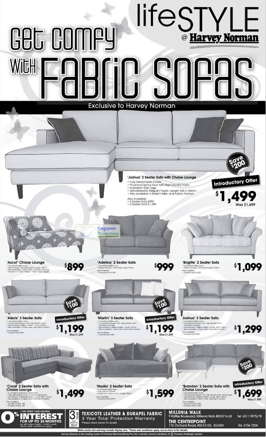 Sofa Sets, Joshua, Brigitte, Ascol, Adelina, Martin, Joshua, Alexis, Coral, Nadia, Brandon