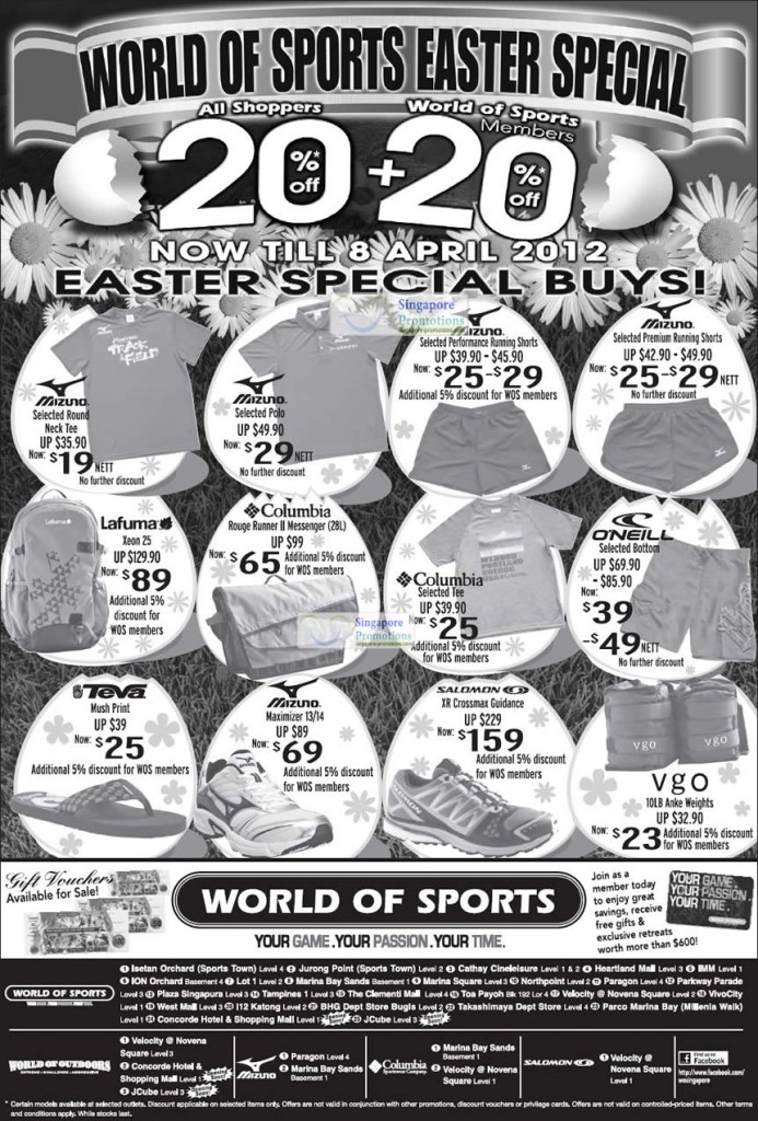 World of Sports 1 Apr 2012