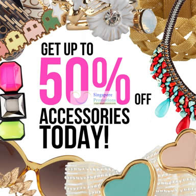 Featured image for (EXPIRED) Zalora 50% Off Accessories Promotion 29 Apr – 6 May 2012