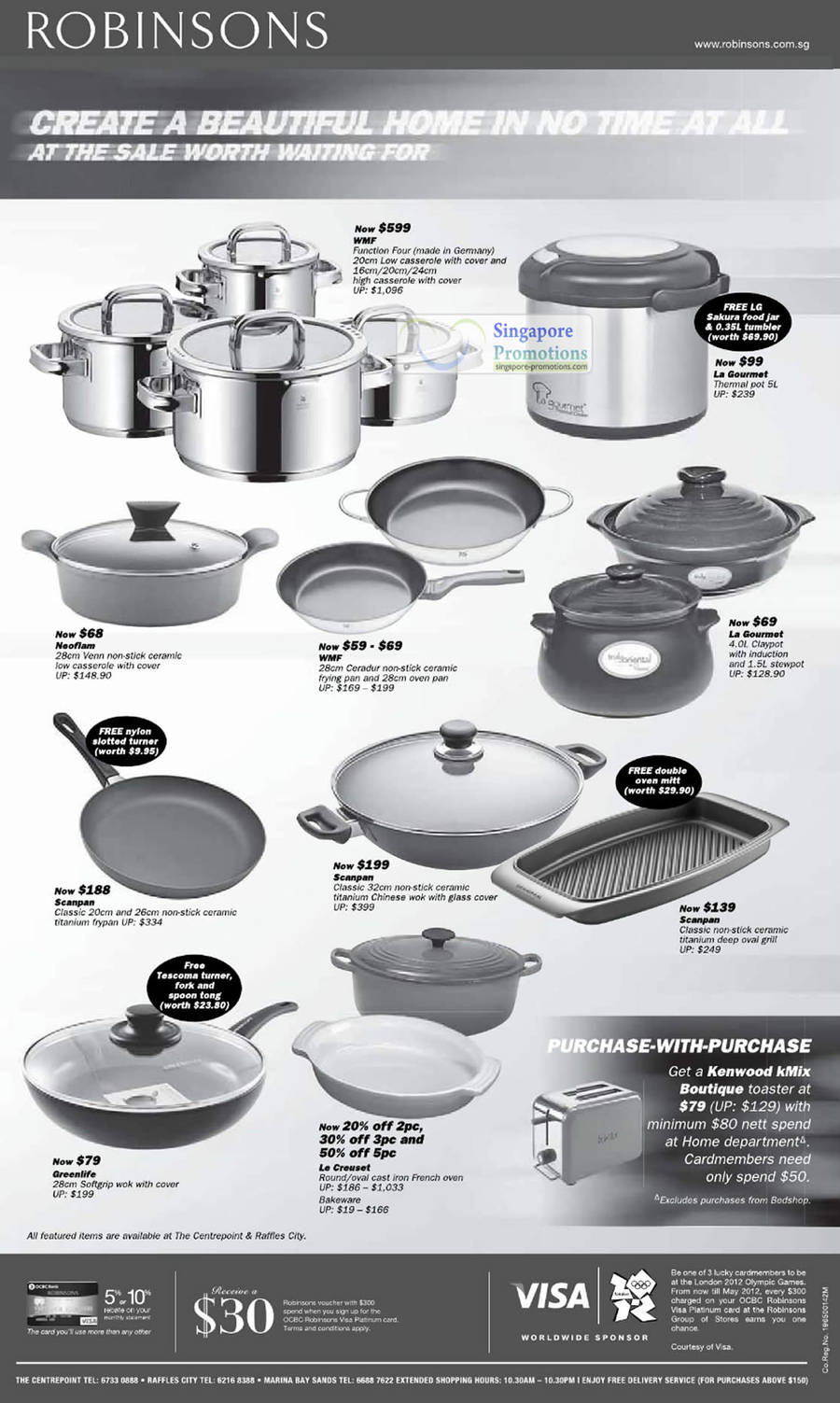 11 May Kitchenware WMF, La Gourmet, Scanpan