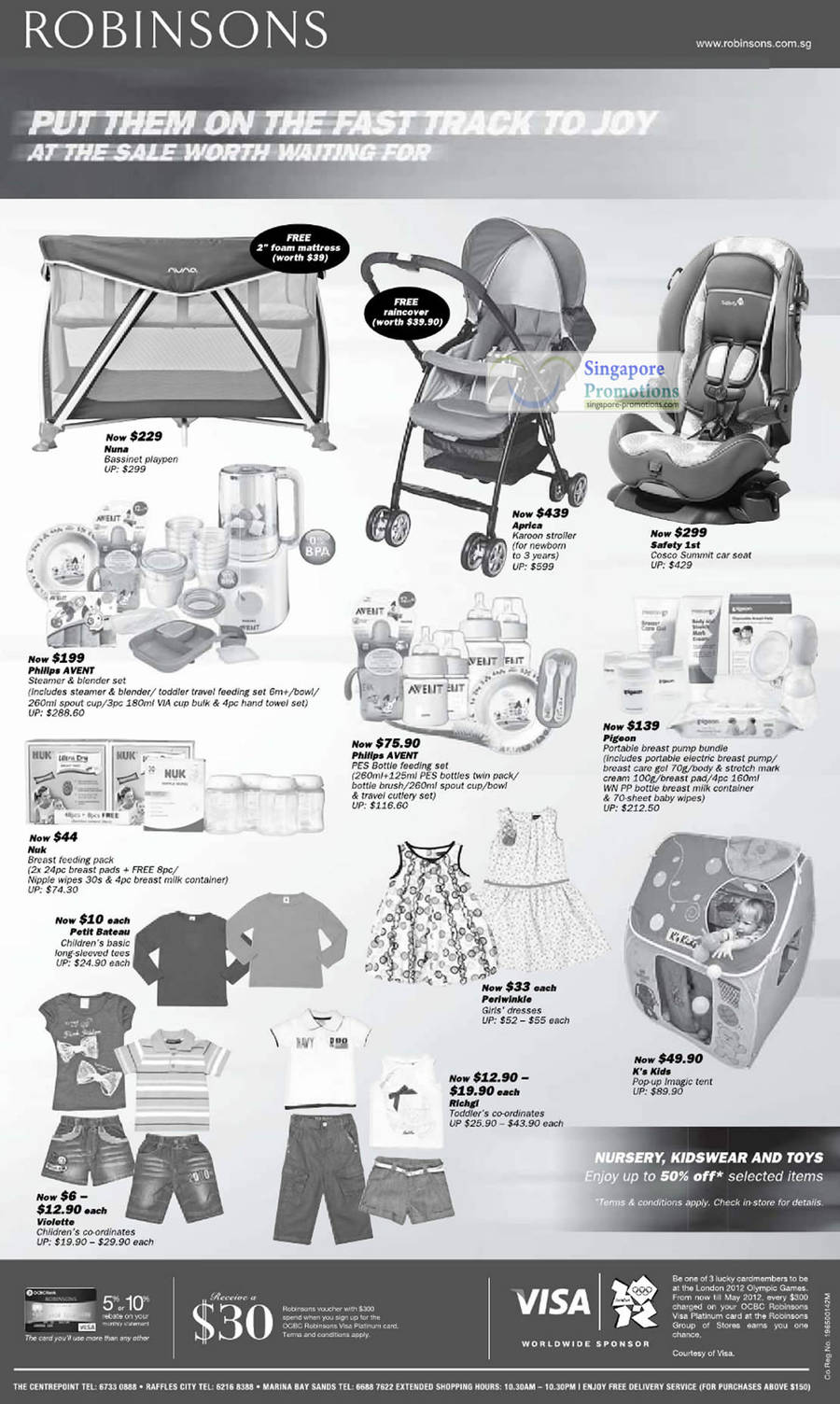 11 May Stroller, Steamer, Breast Feeding Pack,, Safety 1st