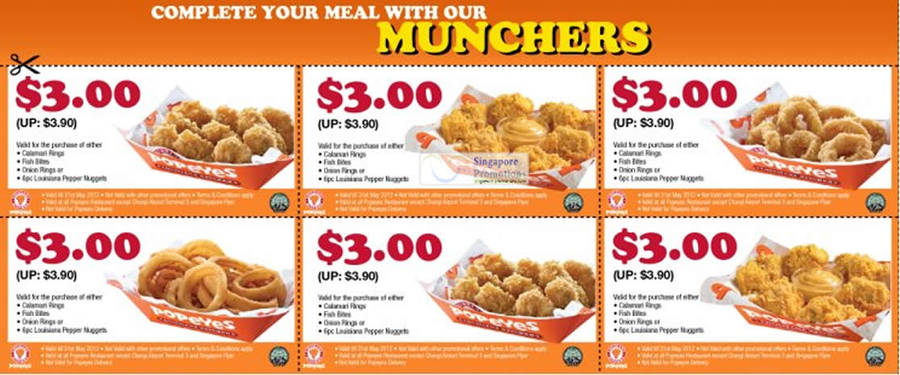 16 May 3 Dollar Munchers Coupons