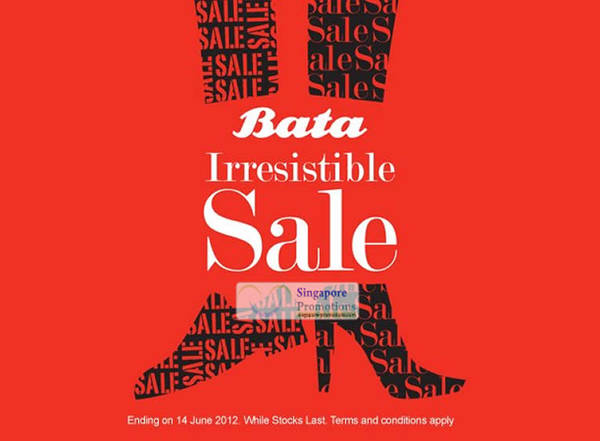 Featured image for (EXPIRED) Bata Singapore Irresistible Sale 16 May – 14 Jun 2012