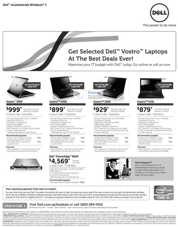 Featured image for (EXPIRED) Dell Vostro Notebooks Promotion Offers 16 – 31 May 2012