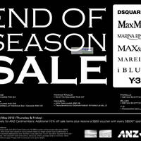 Featured image for (EXPIRED) Dsquared2, MaxMara, Marina Rinaldi, Max&Co, Marelle, iBlues & Y-3 Sale 24 May 2012