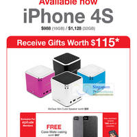 Featured image for Apple iPhone 4S Free Gifts Worth $115 @ EpiCentre 31 May 2012