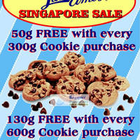 Featured image for (EXPIRED) Famous Amos Great Singapore Sale Promotion 25 May – 22 Jul 2012