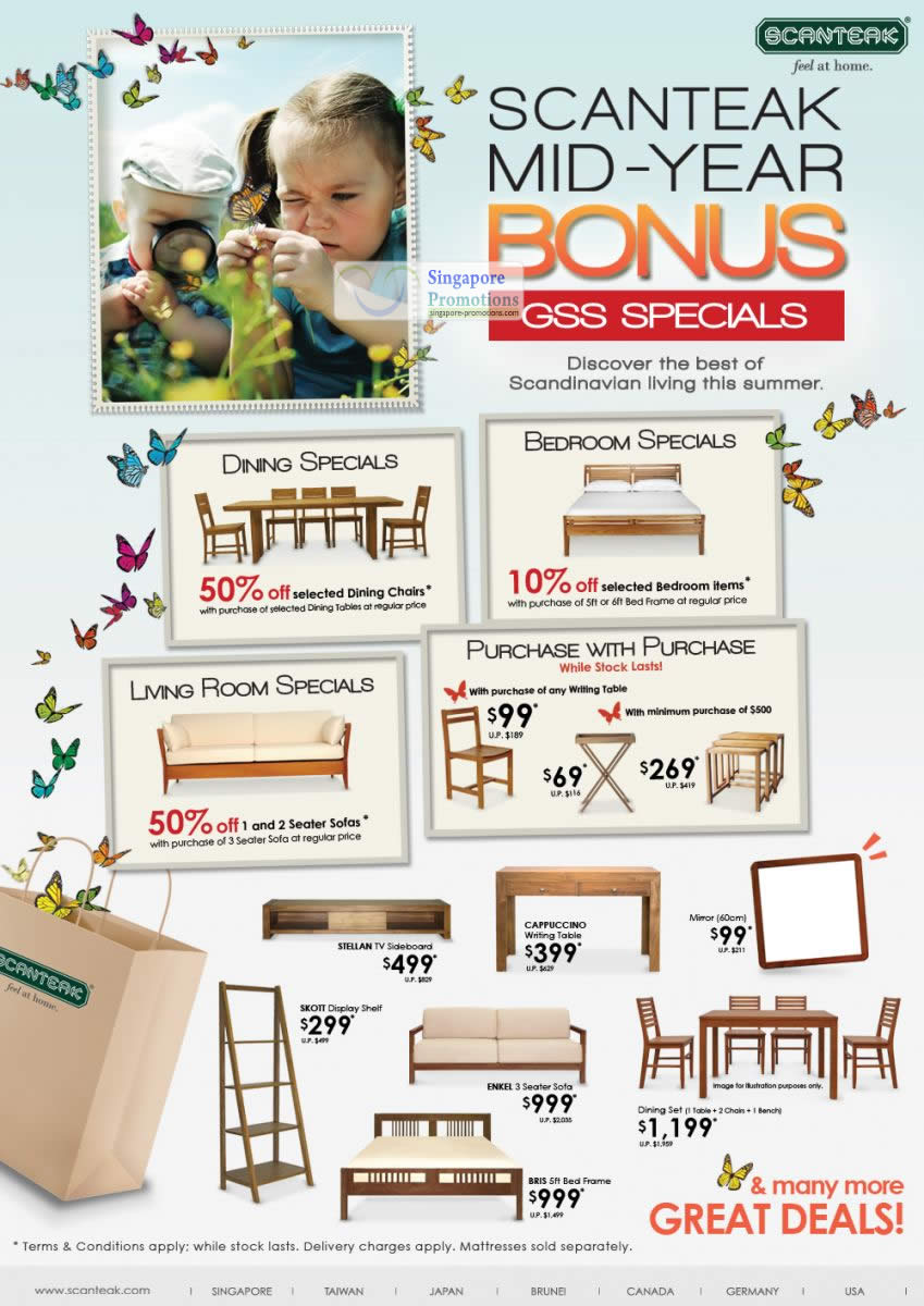 Featured image for Scanteak Furniture Great Singapore Sale Specials 25 May 2012