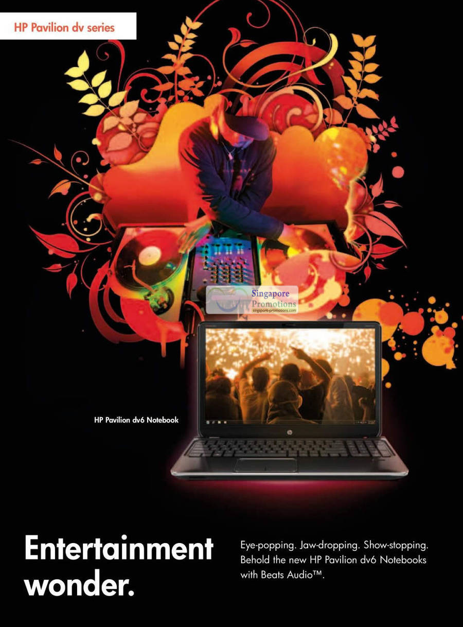 HP Pavilion DV Series Notebooks Features