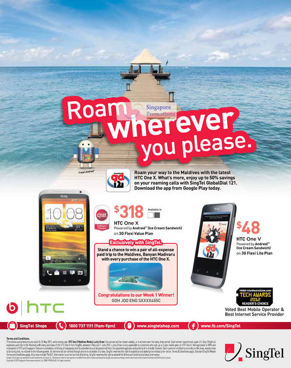 Featured image for Singtel Smartphones, Tablets, Home/Mobile Broadband & Mio TV Offers 19 – 25 May 2012