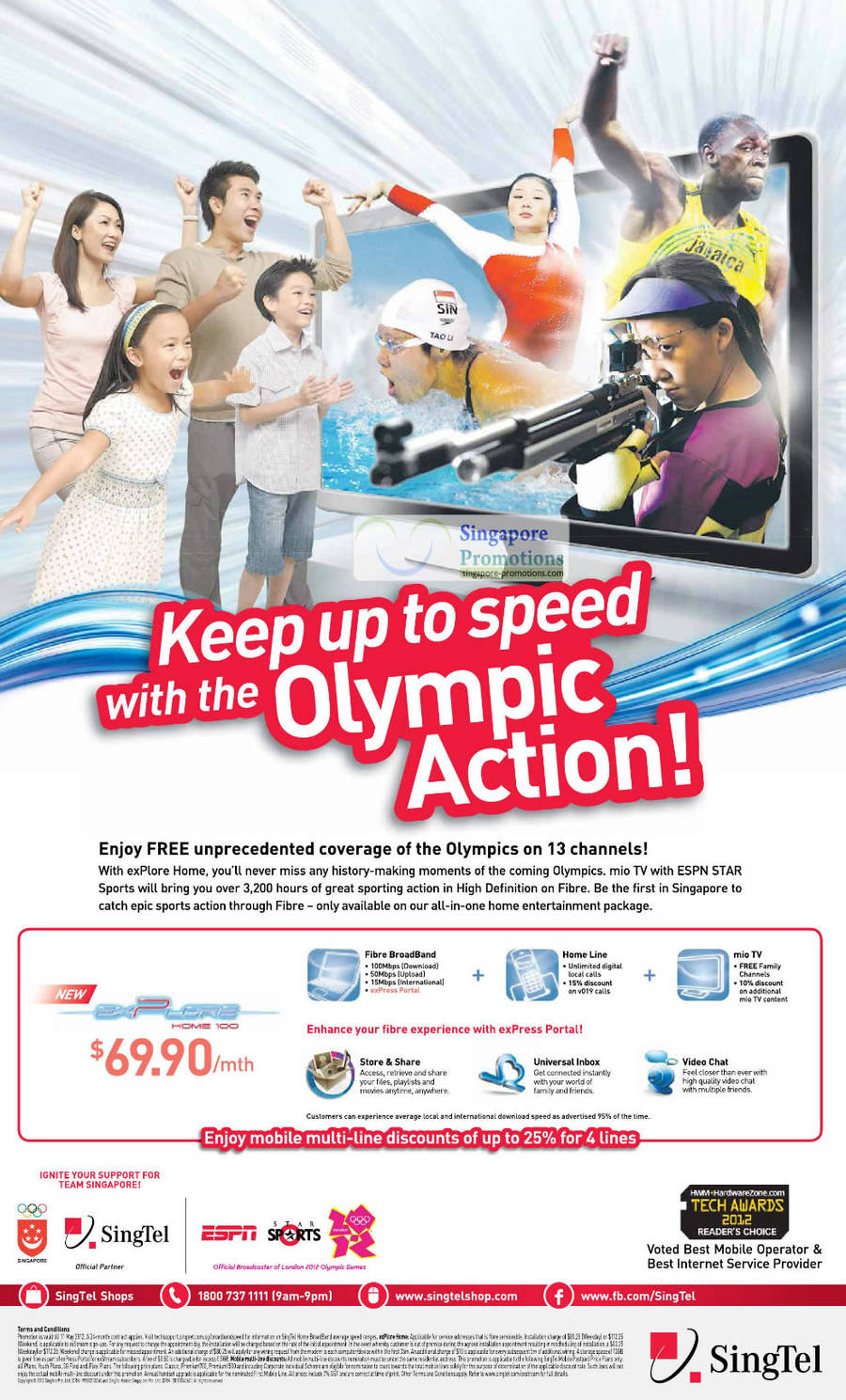 Mio TV Olympics Coverage