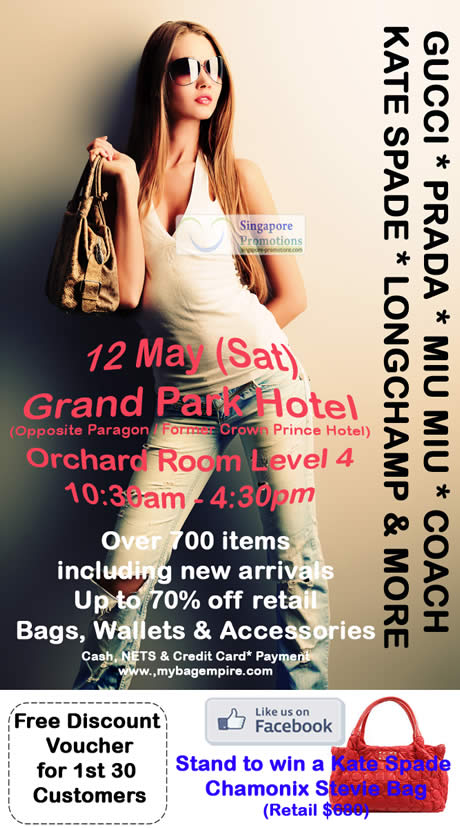 Featured image for MyBagEmpire Branded Handbags & Accessories Sale 12 May 2012